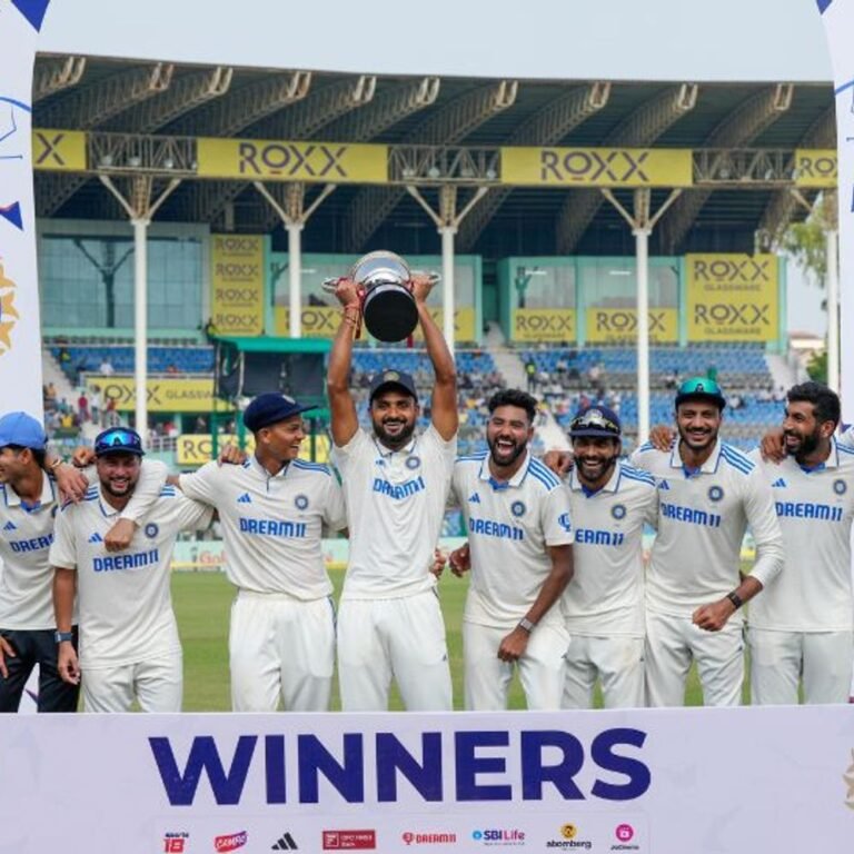 भारत ने टी-20 स्टाइल में जीता कानपुर टेस्ट:2 दिन में मैच पलटा; 34.3 ओवर में 285 रन बनाए, बांग्लादेश को 2 बार ऑलआउट किया