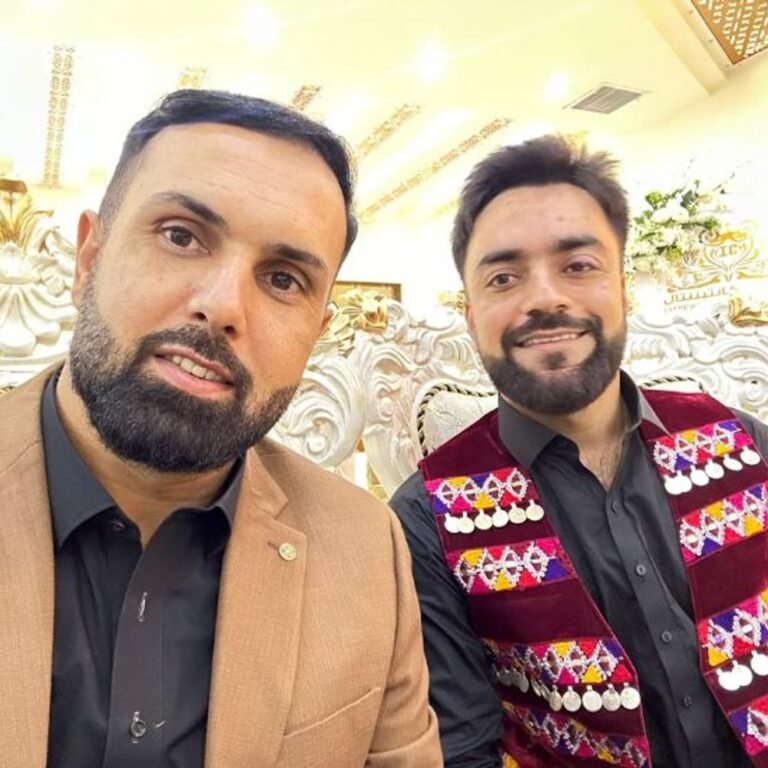 अफगानी स्पिनर राशिद खान ने शादी की:3 अन्य भाई भी बंधन में बंधे; अफगानिस्तानी टीम के कई क्रिकेटर शामिल हुए