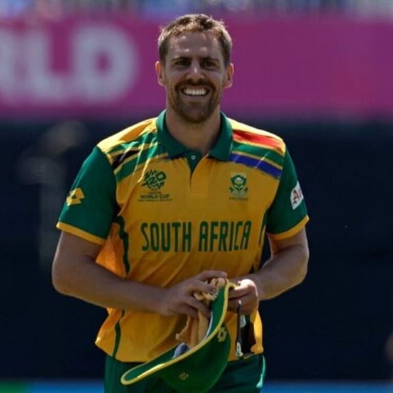 साउथ अफ्रीका के गेंदबाज एनरिक नॉर्त्या चैंपियंस ट्रॉफी से बाहर:पीठ में चोट है; 2 दिन पहले टीम में जगह मिली थी