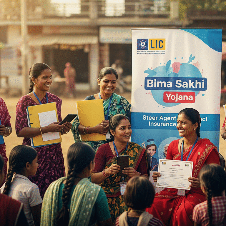 महिलाओं को हर महीने मिलेंगे 7 हजार रुपए:LIC बीमा सखी योजना से ट्रेनिंग लेकर बनें एजेंट, इन आसान स्टेप्स से अप्लाई करें