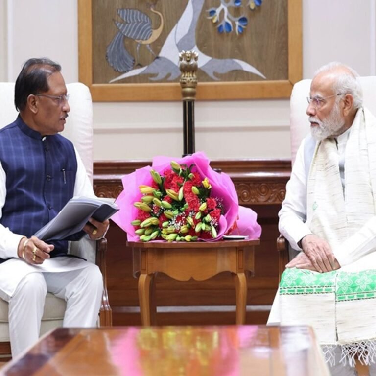 फाइल और खास तोहफा लेकर दिल्ली गए थे CM:13 दिनों में PM से 2 बार मुलाकात, बोधघाट-बिजली प्रोजेक्ट पर हुई बात; बोले-स्वीकृति बेहद जरूरी