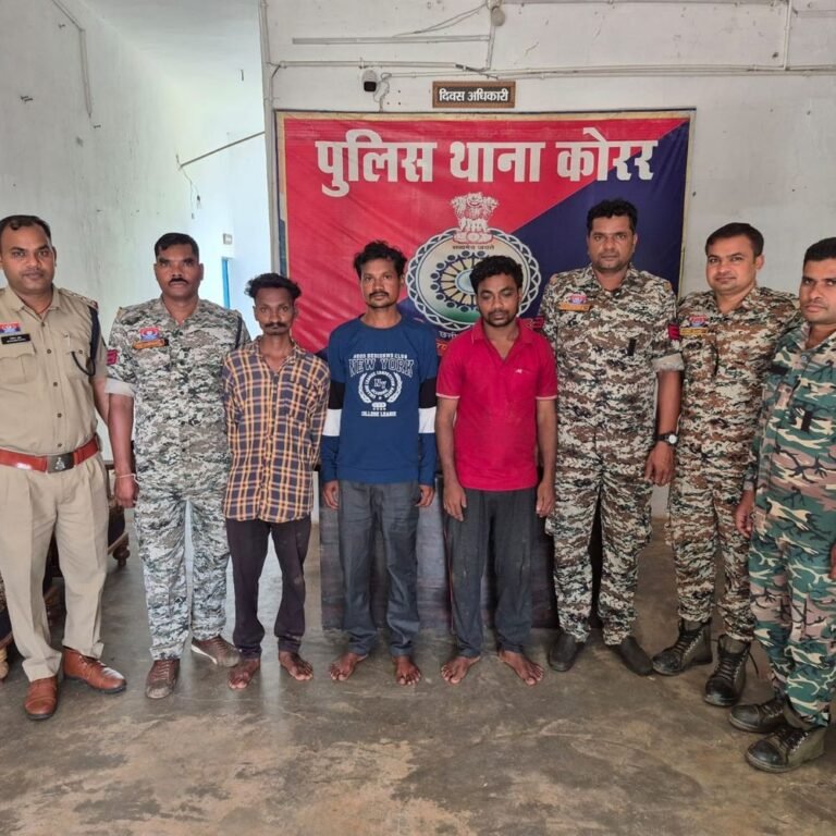 कांकेर में ट्रक चोरी का मामला:धान लदा ट्रक लेकर भागा ड्राइवर, पुलिस ने 4 आरोपियों को किया गिरफ्तार