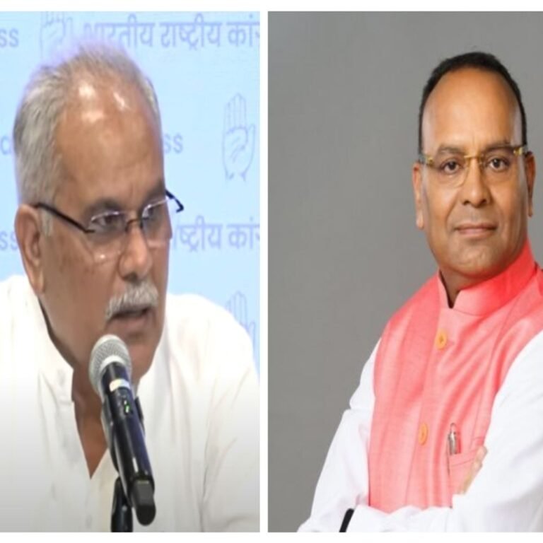 भूपेश बोले-छत्तीसगढ़ में वोट चोरी, कुरुद में 250 वोटर्स फर्जी:कहा-इनके दो-दो जगह नाम, हमारे पास आधिकारिक कॉपी, चंद्राकर बोले-बिहार की तर्ज पर हो पुनर्निरीक्षण