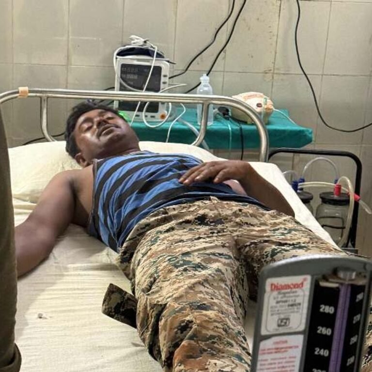 बीजापुर में IED ब्लास्ट…एक जवान शहीद, 3 जख्मी:सर्चिंग पर निकली थी DRG की टीम; प्रेशर-IED पर पैर रखते ही हुआ धमाका