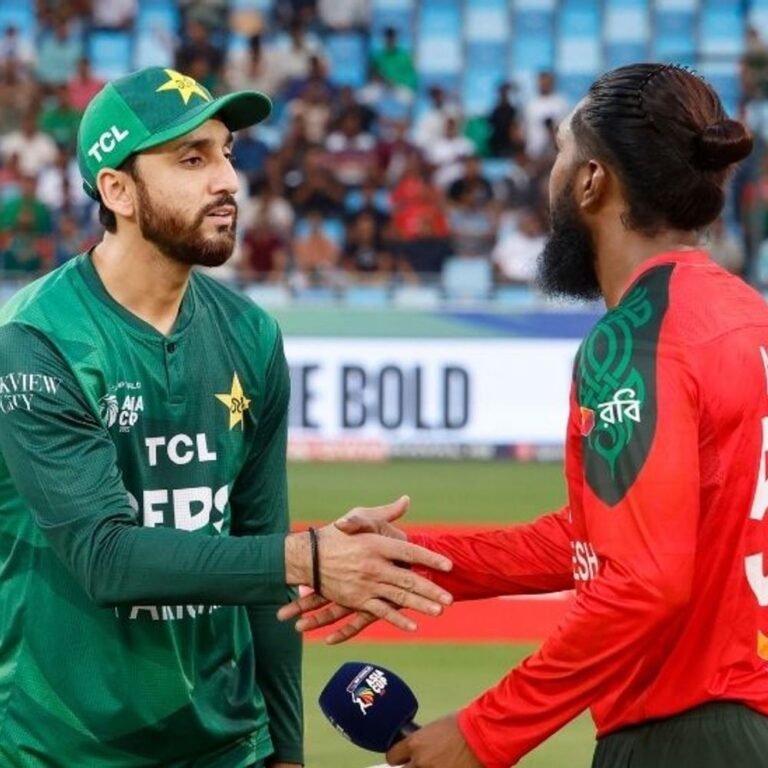 एशिया कप- पाकिस्तान ने पहले ही ओवर में विकेट गंवाया:तस्कीन अहमद ने साहिबजादा फरहान को पवेलियन भेजा, बांग्लादेश 4/1