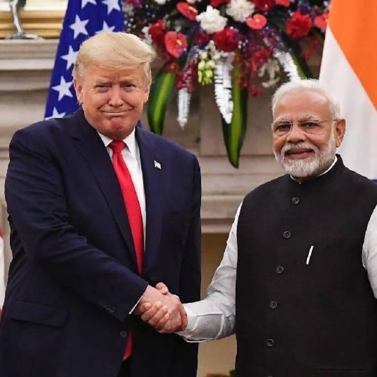 ट्रम्प बोले-मोदी अच्छे दोस्त, ट्रेड बैरियर पर उनसे बात करूंगा:मोदी बोले- मैं इंतजार कर रहा हूं, बेहतर डील करने के लिए टीमें बात कर रहीं