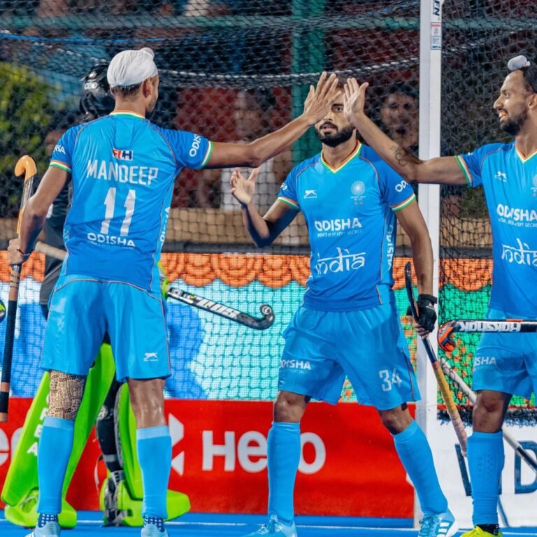 हॉकी एशिया कप- IND vs MAS:मनप्रीत सिंह ने पेनल्टी कॉर्नर में गोल दागा, स्कोर 1-1 से बराबर हुआ