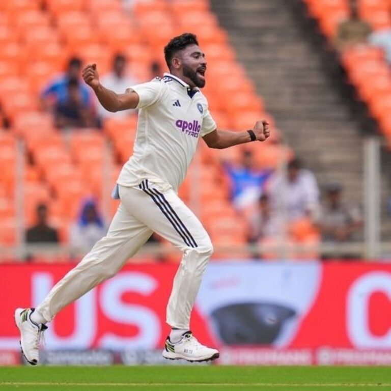 अहमदाबाद टेस्ट- भारत ने पहली पारी 448/5 पर घोषित की:वेस्टइंडीज ने पहला विकेट गंवाया, सिराज ने चंद्रपॉल को पवेलियन भेजा