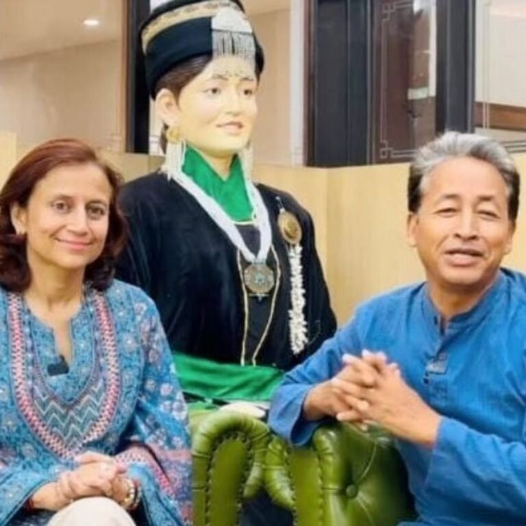 लेह हिंसा-वांगचुक की पत्नी की SC में बंदी प्रत्यक्षीकरण याचिका:बोलीं- एक हफ्ता हो गया, न पति की सेहत, न ही गिरफ्तारी की वजह पता