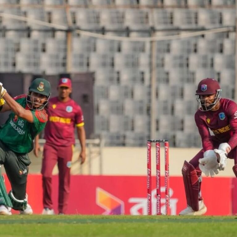 वेस्टइंडीज और बांग्लादेश में दूसरा वनडे टाई:सुपर ओवर में 11 रन बचाकर जीती विंडीज; कप्तान शाई होप ने फिफ्टी लगाई