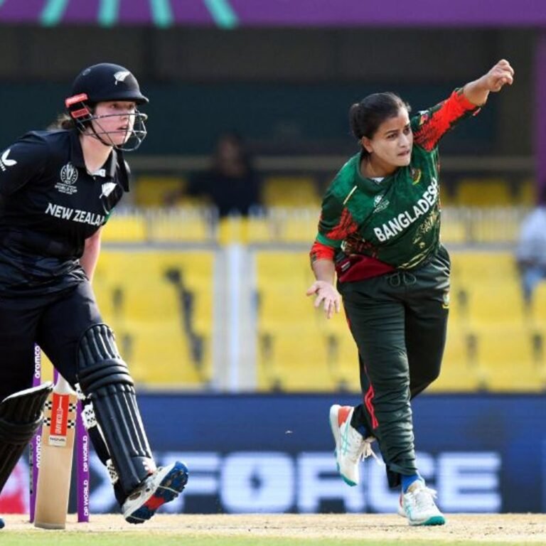 विमेंस वर्ल्डकप- न्यूजीलैंड ने बांग्लादेश को 100 रन से हराया:डिवाइन और हालिडे की फिफ्टी, ताहुहु और जेस केर ने 3-3 विकेट लिए