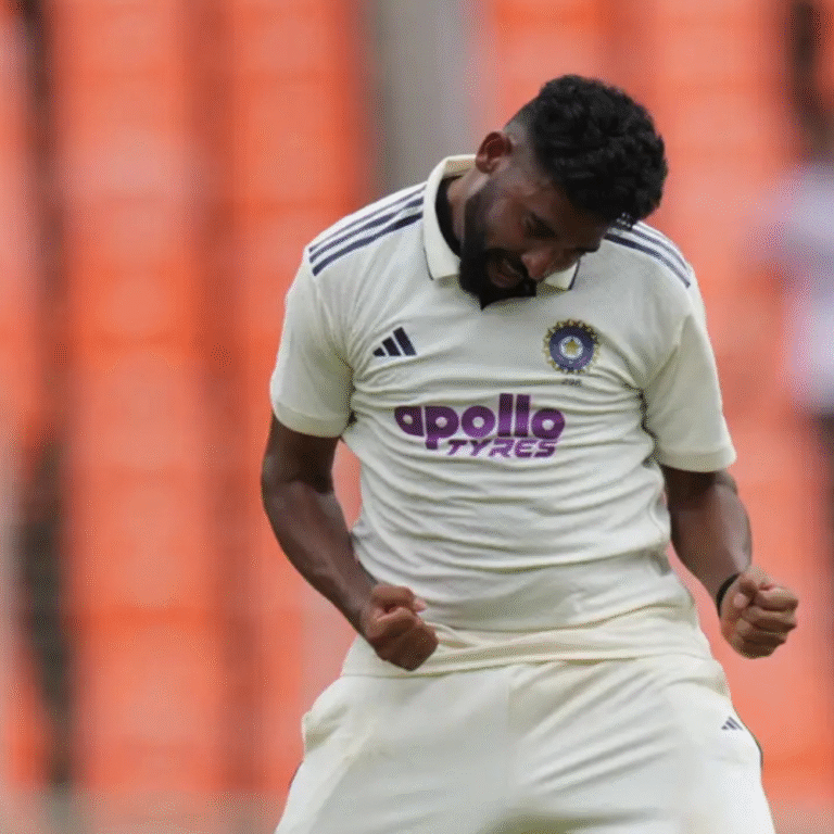 सिराज बोले- ग्रीन-टॉप विकेट पर बॉलिंग करके मजा आया:40 रन देकर 4 विकेट झटके; वेस्टइंडीज के वॉरिकन बोले- हमने अहम पल गंवाए