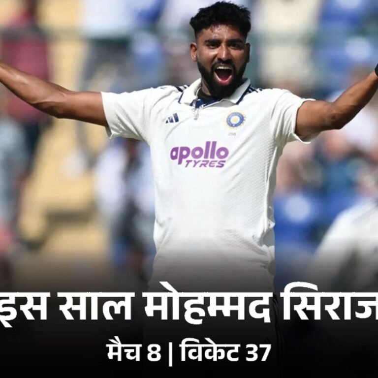 भारत के नाम 2025 में सबसे ज्यादा जीत:गिल ने की ऑस्ट्रेलियाई कप्तान कमिंस की बराबरी, सिराज साल के टॉप विकेट टेकर; रिकॉर्ड्स