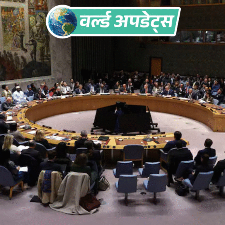 वर्ल्ड अपडेट्स:ट्रम्प के गाजा पीस प्लान को UNSC में मंजूरी, 8 मुस्लिम देशों समेत 13 देशों का समर्थन; रूस-चीन ने वोटिंग नहीं की