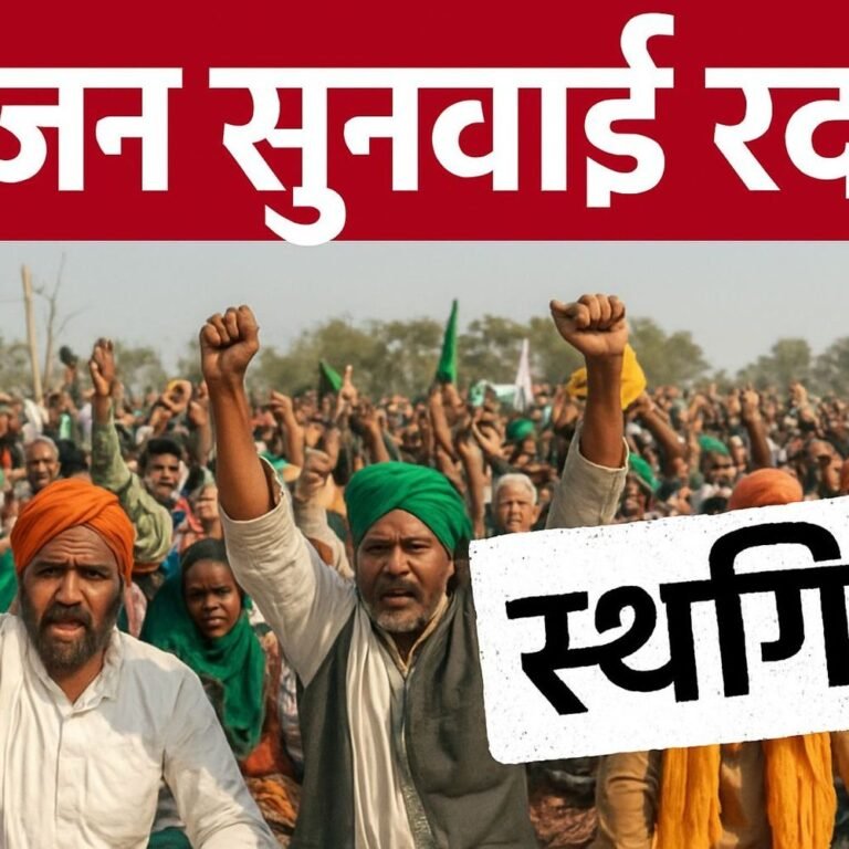 सीमेंट परियोजना की जनसुनवाई स्थगित:11 दिसंबर को होना था, खैरागढ़ में किसानों के विरोध के बाद प्रशासन का फैसला