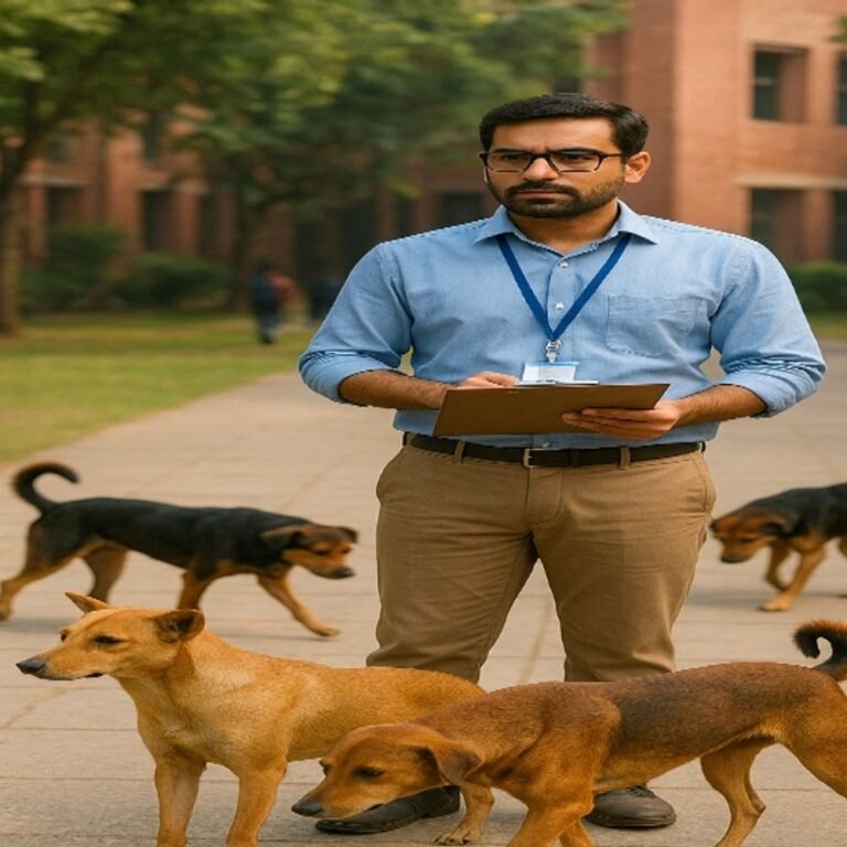 छत्तीसगढ़ के कॉलेज-यूनिवर्सिटी में आवारा कुत्तों की निगरानी करेंगे प्रोफेसर:कैंपस में खाद्य-सामग्री पर भी नजर रखेंगे, स्कूल के बाद अब उच्च शिक्षा-विभाग का आदेश