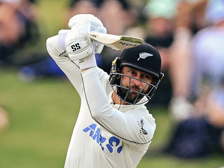 तीसरे टेस्ट में न्यूजीलैंड की मजबूत शुरुआत:वेस्टइंडीज के खिलाफ पहले दिन स्कोर 334/1; लैथम का शतक, कॉन्वे 178 पर नाबाद लौटे