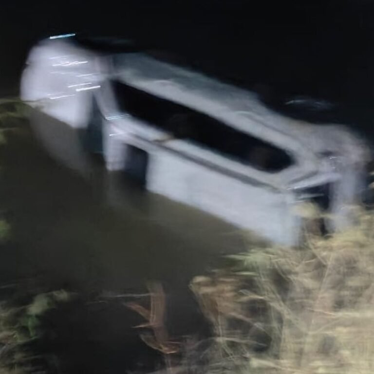 तालाब में गिरी स्कॉर्पियो, 3 युवकों की मौत:क्रिकेट खेलकर लौट रहे थे, इसी बीच अनियंत्रित होकर गिरी, 7 लोग थे सवार