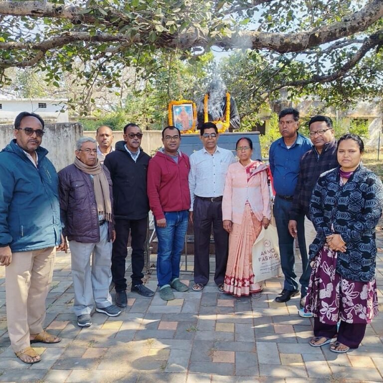 गौरेला-पेंड्रा-मरवाही में स्वामी विवेकानंद जयंती मनाई गई:नर्मदांचल बंग समाज ने श्रीगुरु रवींद्र टैगोर वाटिका में किया आयोजन