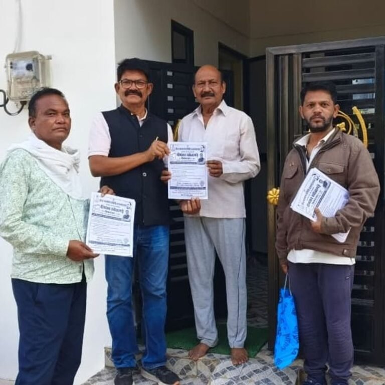 दीपकर खोंबागड़े अध्यक्ष पद के लिए मैदान में:बौद्ध कल्याण समिति राजनांदगांव चुनाव 15 फरवरी को, ‘किताब छाप’ चुनाव चिन्ह