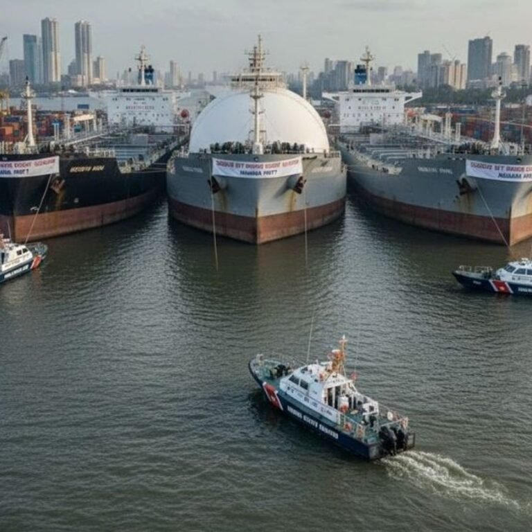 मुंबई तट के पास 3 संदिग्ध तेल टैंकर जब्त:ईरान बोला- जहाजों से हमारा कोई संबंध; अमेरिका के प्रतिबंधित शिप से इनके IMO नंबर मैच