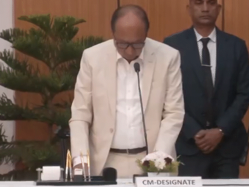 युमनाम खेमचंद सिंह मणिपुर के 13वें मुख्यमंत्री बने:मैतेई सीएम के साथ एक कुकी महिला डिप्टी सीएम की शपथ लेंगी, 356 दिन बाद राष्ट्रपति शासन हटा