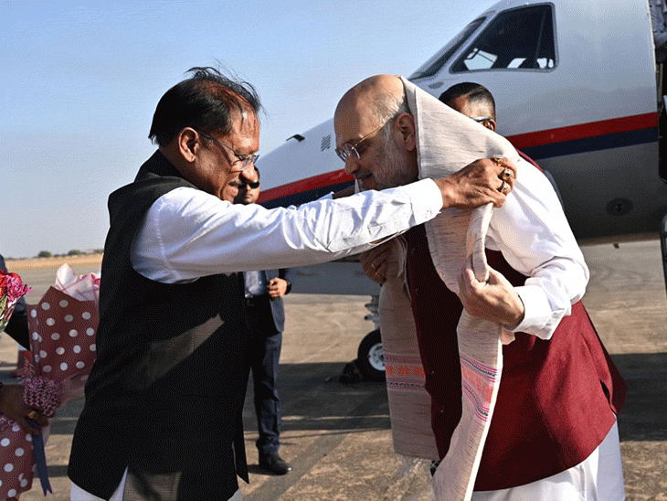 रायपुर में अमित शाह आज नक्सलवाद पर लेंगे बैठक:इंटेलिजेंस इनपुट्स की समीक्षा करेंगे; छत्तीसगढ़ के प्रभावित इलाकों की स्थिति पर होगी चर्चा