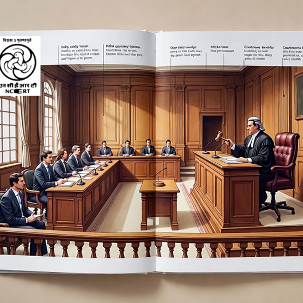 ‘ज्यूडीशियल करप्शन’ विवाद, NCERT बोला- अनजाने में गलती हुई:चैप्टर को फिर से लिखा जाएगा, किताब की बिक्री पर रोक लगी