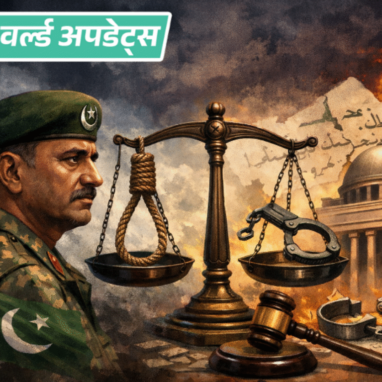 वर्ल्ड अपडेट्स:पाकिस्तान में ईशनिंदा के आरोपी पूर्व सैन्य अधिकारी की मौत की सजा रद्द, कोर्ट ने सबूतों के अभाव में बरी किया