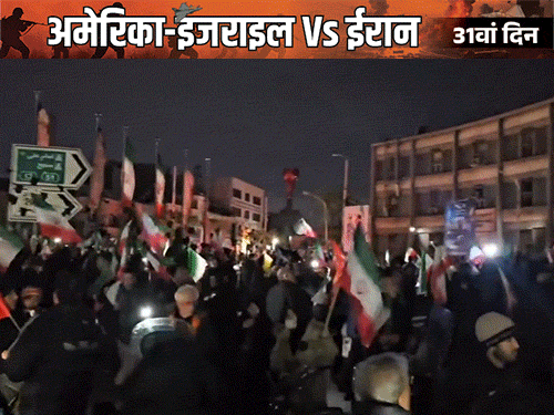 इजराइली हमलों से ईरान के कई इलाकों में बिजली गुल:पावरग्रिड को नुकसान; राजधानी में लोग सड़कों पर उतरे, अल्ला हू अकबर के नारे लगाए