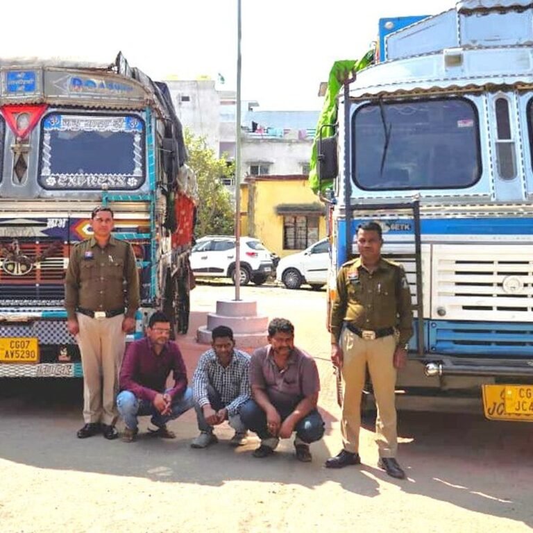 महासमुंद में 106 करोड़ का अवैध मिनरल ट्रेड उजागर:ट्रकों से स्पंज-आयरन की चोरी, फर्जी-बिलों के जरिए बेची गई, कई कंपनियां जांच के घेरे में