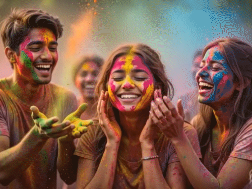 केमिकल वाले रंग बिगाड़ सकते हैं आपका त्योहार:डिटर्जेंट से नहीं छूटता कलर, चेहरे के लिए बेसन-दही वाला नुस्खा बेस्ट; बीपी-शुगर वाले संभलकर खेलें होली