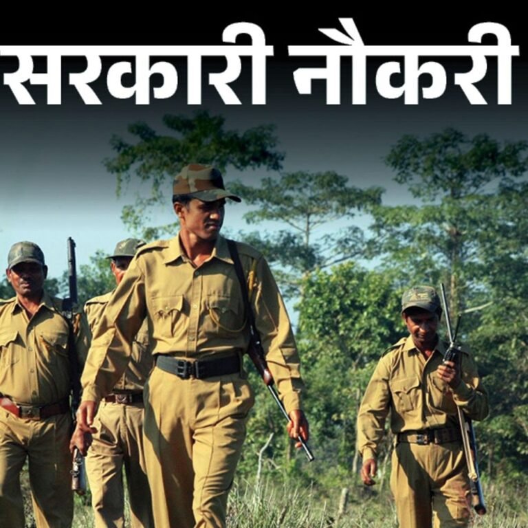 आज की सरकारी नौकरी:यूपी में फॉरेस्ट गार्ड के 708 पदों का नोटिफिकेशन जारी; पंजाब में 170 वैकेंसी, SSC कंबाइंड हिंदी ट्रांसलेटर के लिए आवेदन शुरू