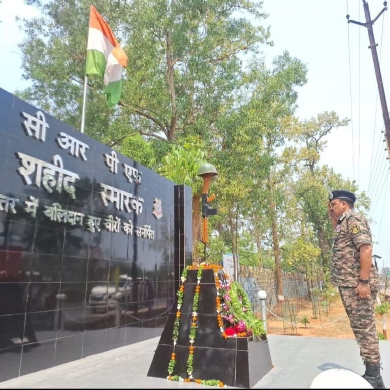सुकमा नक्सल हमले के शहीदों को श्रद्धांजलि:188 बटालियन CRPF ने ताड़मेटला में 76 जवानों को याद किया