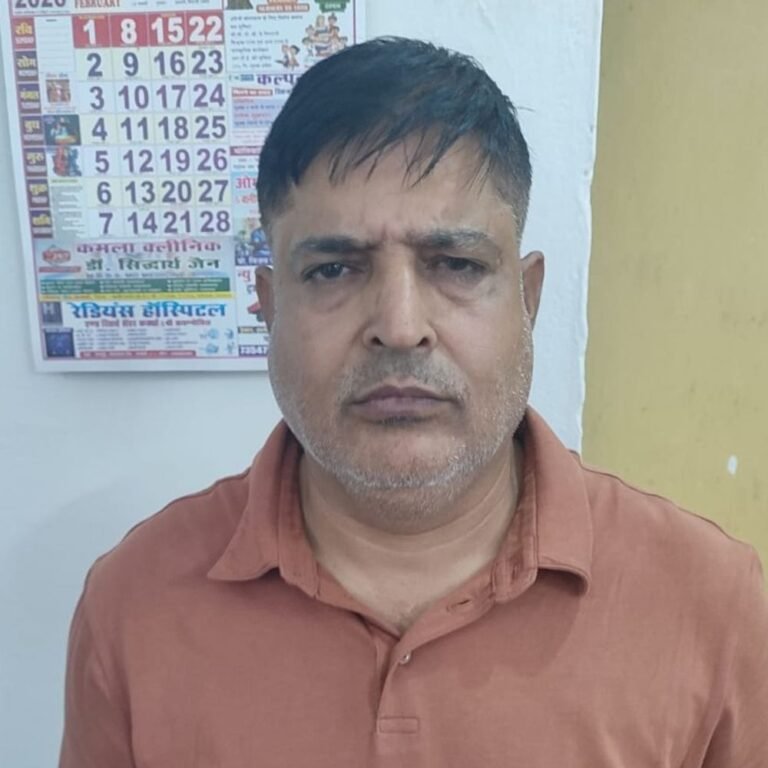 FCI अधिकारी बनकर धमकाने वाला आरोपी पकड़ाया:चावल चोरी का आरोप लगाकर दुकानदार से 50 हजार वसूले, पुलिस ने दबोचा