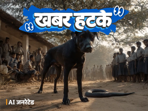 खबर हटके- बंदर पकड़ने पर मिलेंगे ₹600:डेटिंग ऐप इस्तेमाल करने पर सरकार दे रही ₹12 हजार; 30 बच्चों को सांप से बचाकर डॉग शहीद