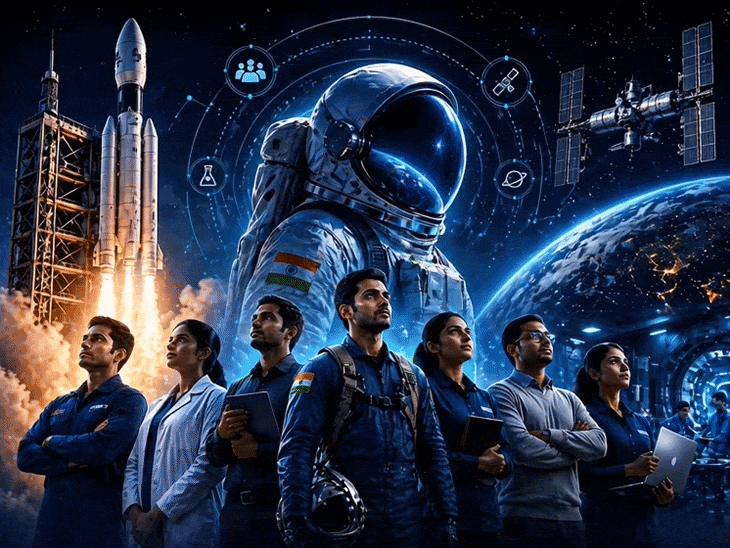 ISRO आम लोगों के लिए एस्ट्रोनॉट कैडर खोलेगा:गगनयान मिशन की तरह ही 4 STEM एक्सपर्ट क्रू में शामिल होंगे