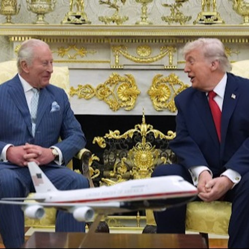 ब्रिटिश किंग चार्ल्स ने ट्रम्प पर तंज कसा:अगर हम न होते तो आप फ्रेंच बोल रहे होते, 250 साल पुराने इतिहास की याद दिलाई