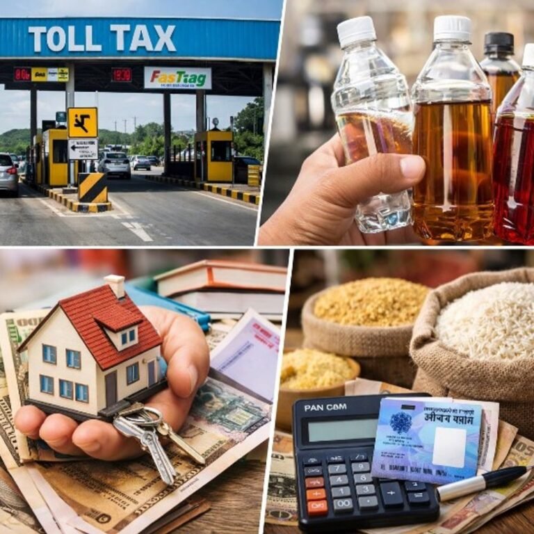 छत्तीसगढ़ में आज से रजिस्ट्री सस्ती और टोल महंगा:प्लास्टिक बोतल में बिकेगी शराब, 3 महीने का चावल एक साथ मिलेगा, टैक्स-सिस्टम में भी बदलाव