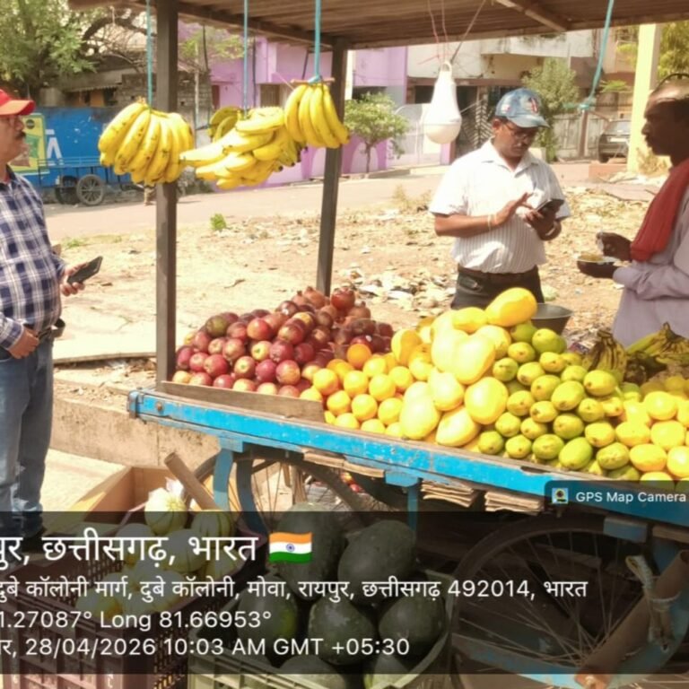 सफाई नहीं रखने वाले 29 फेरीवालों पर निगम की कार्रवाई:वार्ड 7, 11, 32 और 51 में औचक निगम की टीम ने किया औचक निरीक्षण