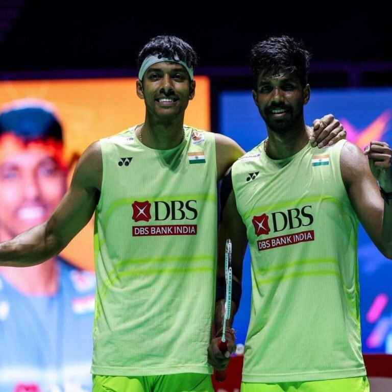सात्विक-चिराग सिंगापुर ओपन बैडमिंटन के फाइनल में पहुंचे:दुनिया की नंबर-1 जोड़ी को हराया; कोरिया के वर्ल्ड चैंपियंस को 21-19, 21-18 से हराया