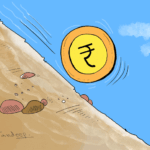 रुपया रिकॉर्ड ऑल टाइम लो पर आया:1 डॉलर की कीमत 95.50 रुपए हुई, इससे महंगाई बढ़ने का खतरा
