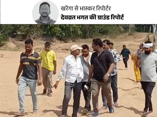 रेत के लिए उजाड़ दिया श्मशान, 10 कंकाल मिले:फिर भी नहीं रुका खनन; ग्रामीण बोले- मौत से ज्यादा मरने के बाद का डर