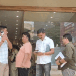 रायपुर के लक्ष्य ज्वेलर्स में 1 करोड़ की चोरी:देर-रात चोरों ने सोने-चांदी के जेवर किए पार; सुबह शोरूम खोलने पर चला पता