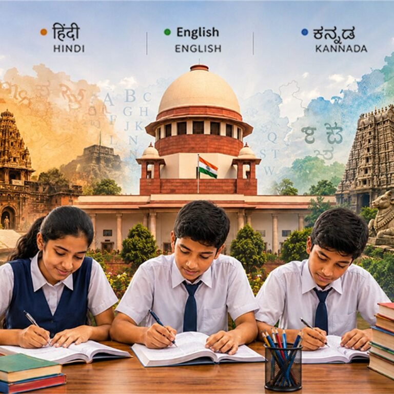 CBSE की थ्री-लैंग्वेज पॉलिसी के खिलाफ सुप्रीम कोर्ट पहुंचे पेरेंट्स:9वीं क्लास में लागू किए जाने का विरोध, जस्टिस जॉयमाल्या की बेंच करेगी सुनवाई
