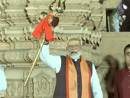 सोमनाथ अमृत महोत्सव आज, पीएम जामनगर पहुंचे:पहली बार कुंभाभिषेक होगा, यह मंदिर के शिखर पर कलश चढ़ाने की रस्म; जनसभा-रोड शो भी करेंगे