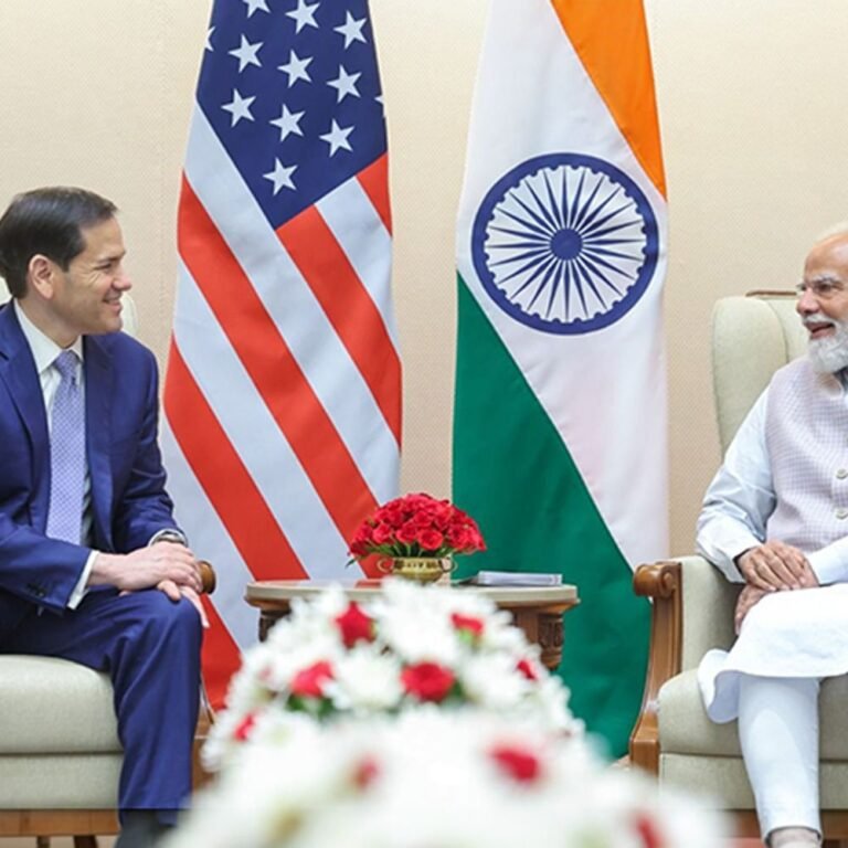 PM मोदी को ट्रम्प ने अमेरिका आने का न्योता दिया:विदेश मंत्री मार्को रूबियो ने की मुलाकात; अमेरिकी मीडिया बोली- यह डैमेज कंट्रोल की कोशिश
