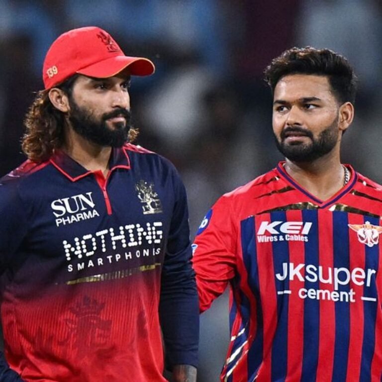 IPL में लखनऊ Vs बेंगलुरु मैच बारिश के कारण रुका:पाटीदार ने टॉस जीतकर गेंदबाजी चुनी; भुवी 200वां IPL मैच खेल रहे