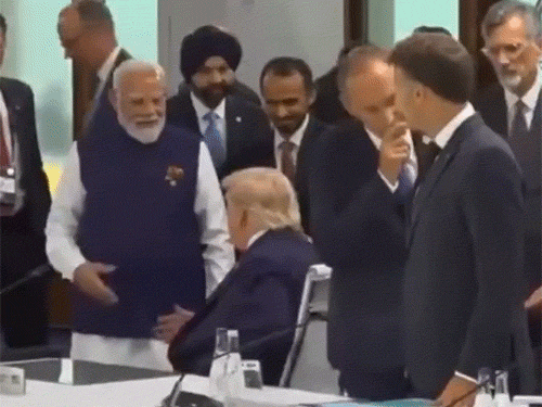 मोदी ने होर्मुज में भारतीयों की मौत का मुद्दा उठाया:G7 समिट में बोले- नाविकों की सुरक्षा हमारी जिम्मेदारी; ट्रम्प भी मौजूद थे