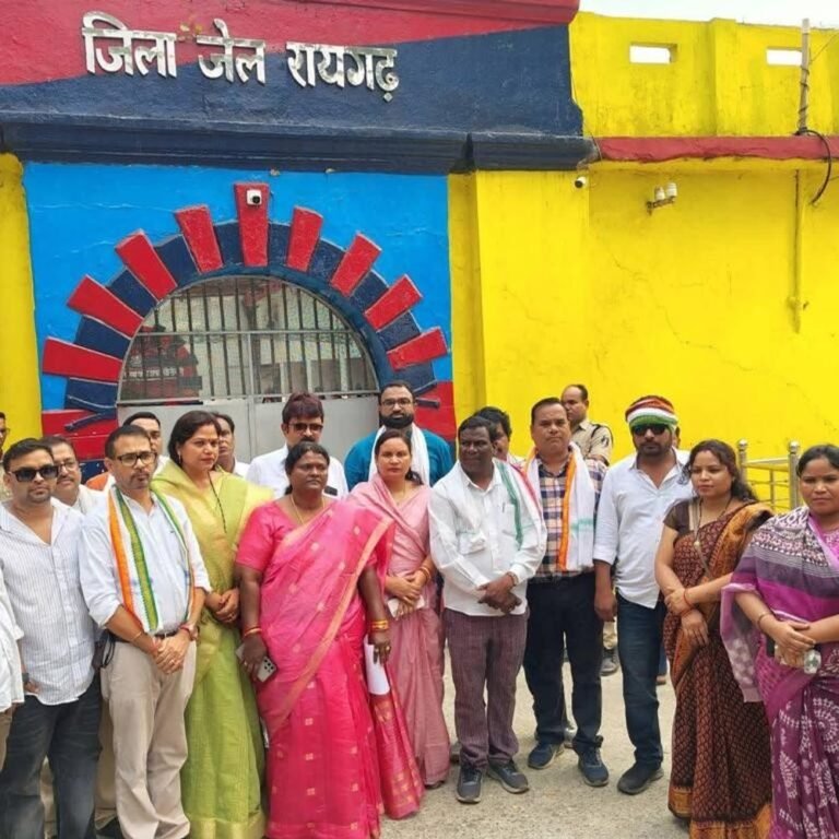 रायगढ़ में बंदी की संदिग्ध मौत…कांग्रेस जांच टीम पहुंची:रिश्तेदारों से की पूछताछ, SSP से भी मुलाकात; रिपोर्ट PCC को सौंपेगी